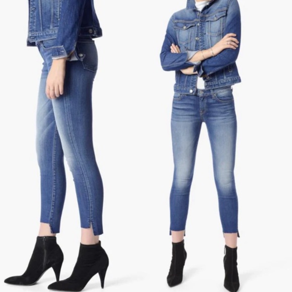 🆕 7 for all Mankind Skinny Stet Jeans. Like New! - Picture 4 of 16